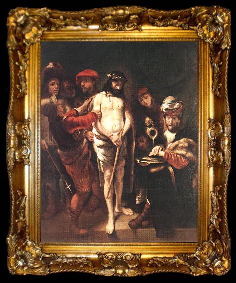 framed  MAES, Nicolaes Christ before Pilate af, ta009-2